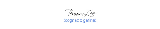 Temora Lee (Cognac x Garina)