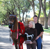 Todd & Carrie with Escada SCA