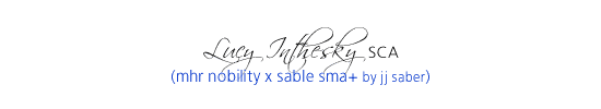 Lucy Inthesky SCA